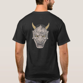 Japanese Hannya Mask - Worn out Style T-Shirt