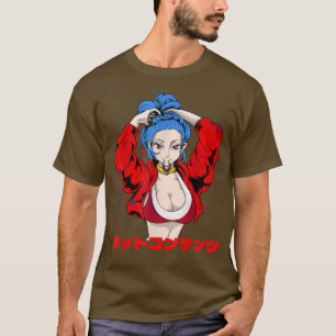 Japanese Hot Anime Girl  Japan Aesthetic  T-Shirt