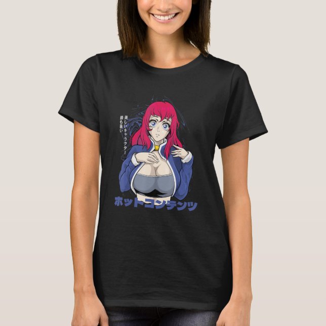 Japanese Hot Girl  Japan Aesthetic T-Shirt (Front)