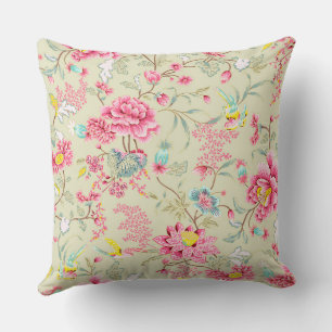 Japanese hour throw pillow