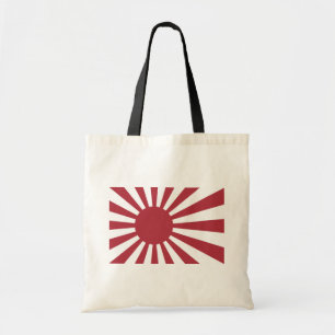 Japanese Imperial Rising Sun Flag Japan Tote Bag