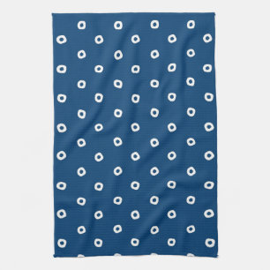 Japanese Indigo Blue Kitchen Towel
