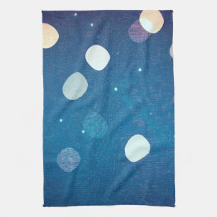 Japanese Indigo Dye Blue Kitchen Towel