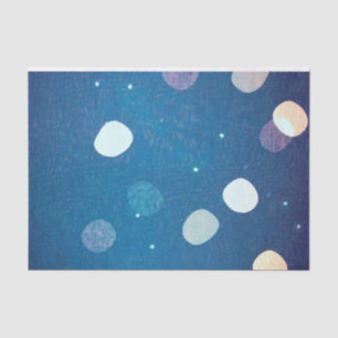 Japanese Indigo Dye Blue Tissue Paper