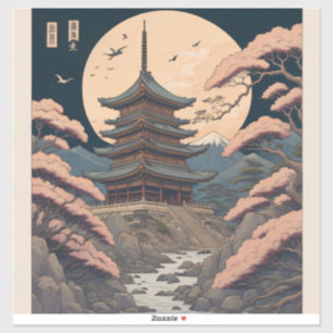 Japanese-inspired art and illustrations Art -5