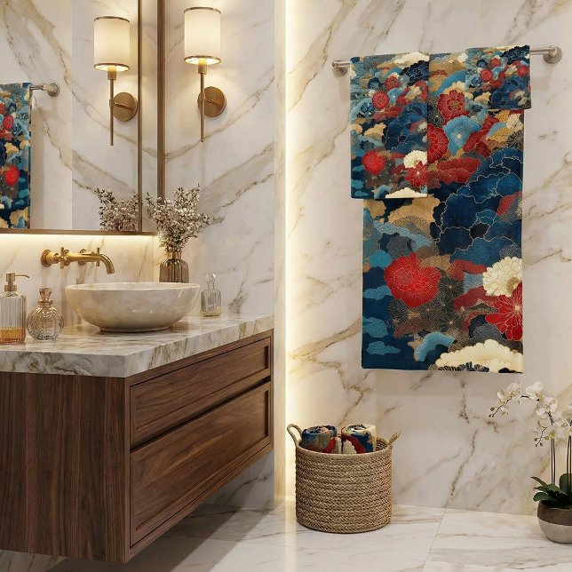 Japanese Inspired Luxury Floral Art (Créateur téléchargé)