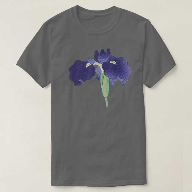 Japanese Iris  T-Shirt (Design Front)