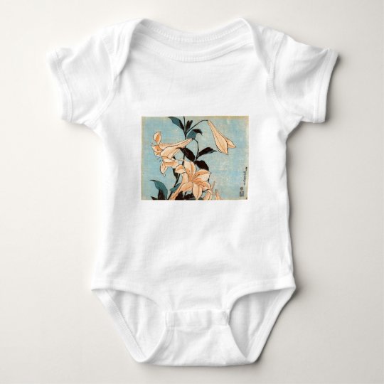 Japanese Irises Baby Bodysuit