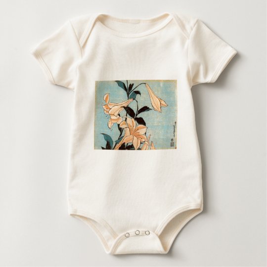 Japanese Irises Baby Bodysuit