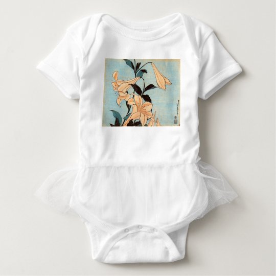 Japanese Irises Baby Bodysuit