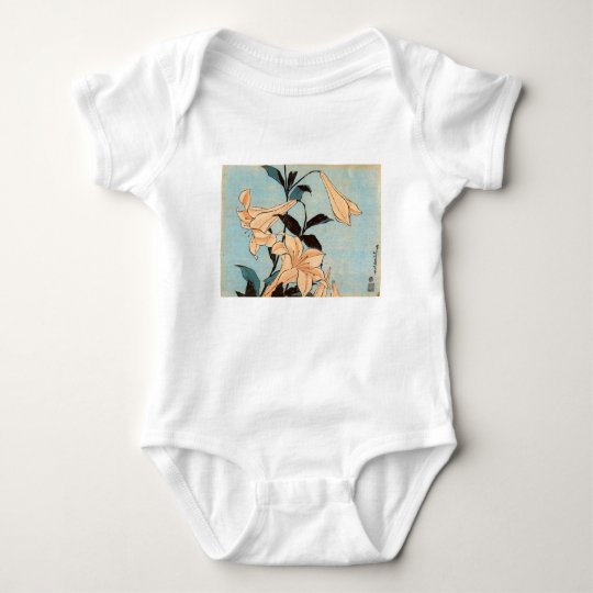 Japanese Irises Baby Bodysuit