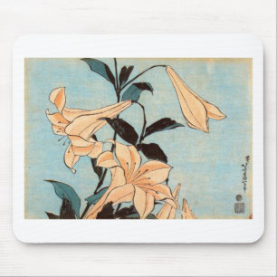 Japanese Irises Mouse Pad