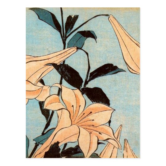 Japanese Irises Postcard