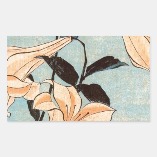 Japanese Irises Sticker