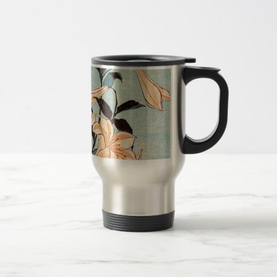 Japanese Irises Travel Mug