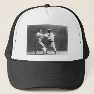 Japanese Judoka Jigoro Kano Kyuzo Mifue Judo Trucker Hat