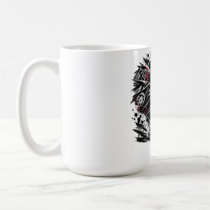 Japanese Kabuki Sumi-e Art Issei Ichidai Japanes Coffee Mug