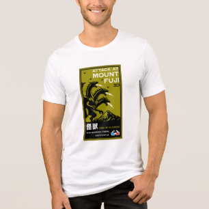 Japanese Kaiju Art Tri-Blend Shirt