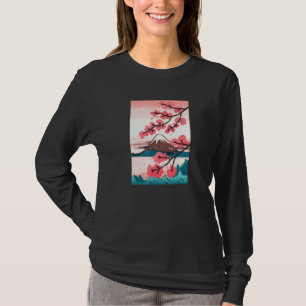 Japanese Kanji Cherry Blossom Tokio Japan Nature J T-Shirt