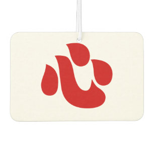 Japanese Kanji Heart 【Shin/Kokoro】 心 Air Freshener