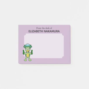 Japanese Kappa Yokai Monster- Personalized Post-it Notes
