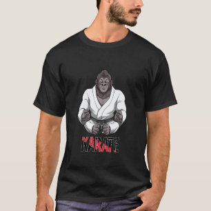 Japanese Karate Gorilla Japanese Karate MMA T-Shirt