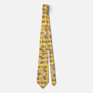 Japanese Kawaii Anime Cat Ramen Noodles Tie