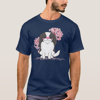 Japanese Kawaii Sakura  Cherry Blossom Japanese Ch T-Shirt