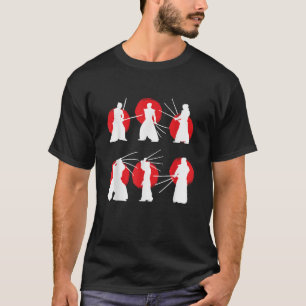 Japanese Kendo Fighters Shinai Bogu Warrior Japan  T-Shirt