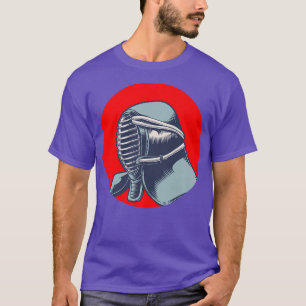 Japanese Kendo Mask Rising Sun Premium T-Shirt