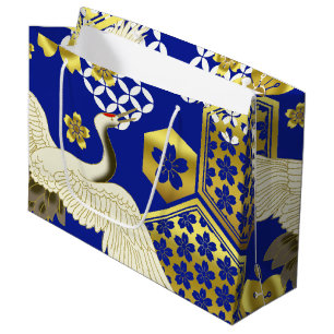Japanese Kimono Fabric styled Gift Bag