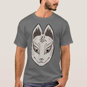 Japanese Kitsune Mask Fo Spirit T-Shirt