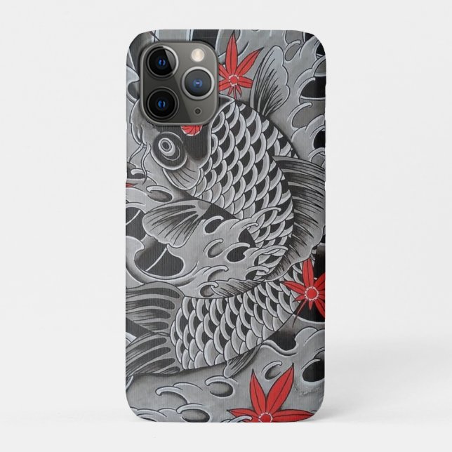 Japanese Koi Fish Case-Mate iPhone Case (Back)