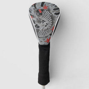 Japanese Koi Fish Golf Head Cover