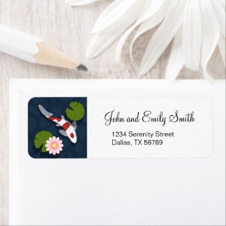 Japanese Koi Fish Pond