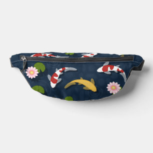 Japanese Koi Fish Pond Fanny Pack