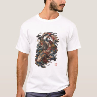 Japanese Koi Fish | Traditional Japanese Tattoo T-Shirt
