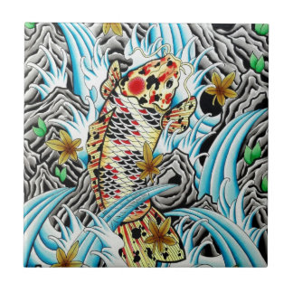 Japanese Koi Tile