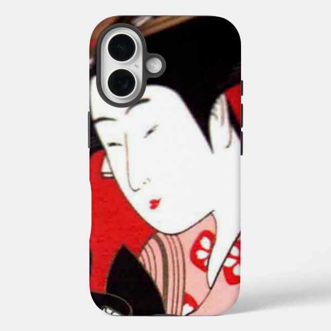 Japanese Lady Tea Serving Ceremony | Zen Art Print Case-Mate iPhone Case (Back)