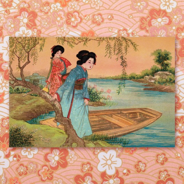 Japanese Lakeside Poster Print (Creator Uploaded)