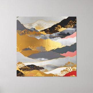 Japanese Landscape Canvas Print