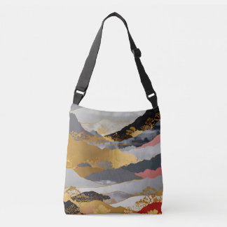 Japanese Landscape Crossbody Bag
