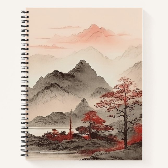 Japanese Landscape Notebook (Front)
