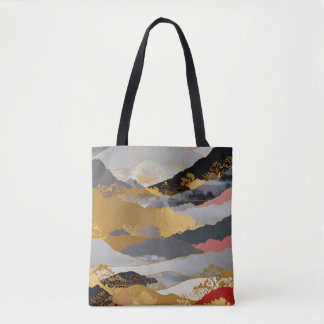 Japanese Landscape Tote Bag