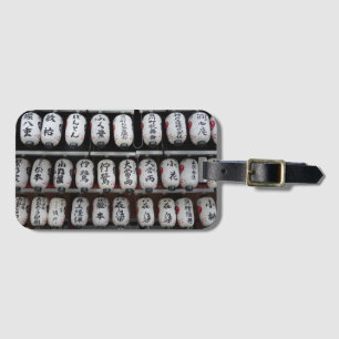 Japanese Lanterns Luggage Tag