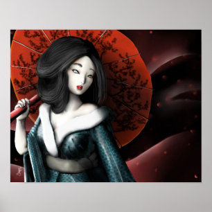 Japanese legend Taketori Monogatari Poster