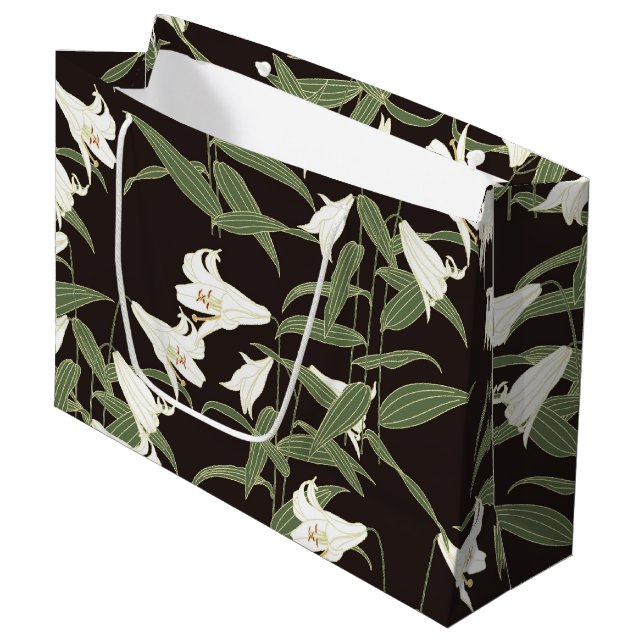 Japanese Lily Large Gift Bag