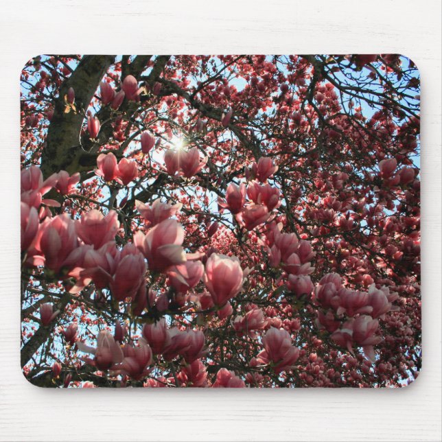 Japanese Magnolia Mouse Pad (Front)