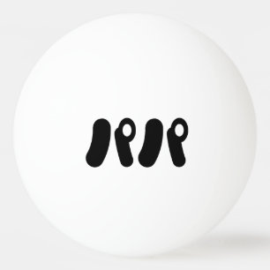 Japanese Mama ママ   Nihongo Language Ping Pong Ball