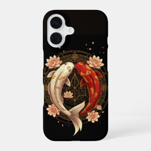 Japanese Mandala Fantasy Art iPhone 16 Case